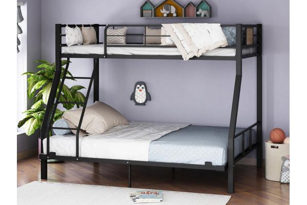 Двухъярусная кровать Гранада-1 140 черная
