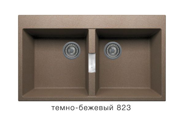 Кухонная мойка Tolero Loft TL862 Темно-бежевый 823